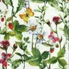 Tischläufer  Wiesenblumen & Schmetterlinge, ca. 40 x 140 cm Produktbild-Vorschau 2