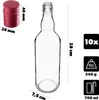 KADAX skleněné lahve na plnění, 700 ml, 10 kusů, prázdné Náhled obrázku produktu 2