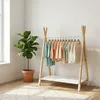Relaxdays Kleiderständer für Kinder, HxBxT: 100 x 80 x 40 Produktbild-Vorschau 5