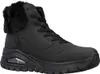 A black SKECHERS boot with fur trim is shown against a white background. Produktbild-Vorschau