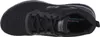 A top-down view of a black Skechers sneaker. Anteprima dell’immagine prodotto