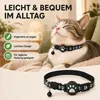 AirTag Halsband Katze, verstellbares Katzenhalsband mit Produktbild-Vorschau 2