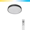 Rabalux Noir Plafonnier LED Tesia 600mm 60W CCT avec DO Voir les images du produit 11