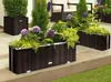 Rattan Pflanzenkübel rechteckig Dunkelbraun 150 x 39 x 50 Produktbild-Vorschau 12