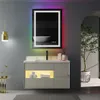 WISFOR LED koupelnové zrcadlo 60 × 80 cm nástěnné zrcadlo Náhled obrázku produktu 2