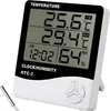 Digital Thermometer Hygrometer mit Sensor Innen Uhr Produktbild-Vorschau 1