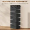 HOMCOM Regenschirmständer aus Metall Quadratisch Produktbild-Vorschau 7