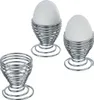 Kela Eierbecher Globul Metall verchromt 4tlg 6cm 5cmØ, Produktbild-Vorschau 5