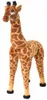 vidaXL Plüschtier Giraffe Stehend Plüsch Braun und Gelb XXL Produktbild-Vorschau 5