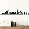 Wallity, Berlin Skyline, décoration murale, noir, métal, Voir les images du produit 1
