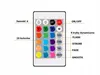 A diagram of a remote control for LED lights, showing different color and mode options. Produktbild-Vorschau