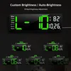 Digitale Wanduhr, Digitaluhr Wanduhr Wecker mit Produktbild-Vorschau 7
