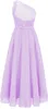 Abito elegante da principessa monospalla - abito lungo Anteprima dell’immagine prodotto 2