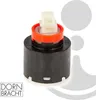 Dornbracht cartridge, zwart, reserveonderdeel, 90150504500, Productafbeelding-voorbeeld 2