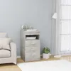 vidaXL Sideboard mit Schubladen Betongrau 40x50x76 cm Produktbild-Vorschau 2