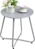 Beistelltisch Outdoor Gartentisch Balkontisch Runder Patio Produktbild-Vorschau 1