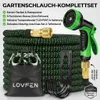 Flex-Gartenschlauch 7,5m dehnbar Gewebe-Wasserschlauch Set Produktbild-Vorschau 1