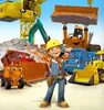 Bob der Baumeister Baby-/Kinder-Bettwäsche 100x135 + 40x60 Produktbild-Vorschau 2