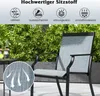 COSTWAY 2er Set Gartenstühle, Terrassenstühle, Balkonstühle Produktbild-Vorschau 4