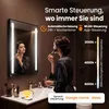 Dalsys Infrarotheizung Spiegel 80x60cm 400W mit schwarzem Produktbild-Vorschau 4