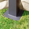 TOOLPORT Tonnelle de Jardin 3x3 m pavillon, bâche de toit Voir les images du produit 10