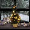 Sapin de Noël décoratif à LED H = 45 cm 10 lumières Voir les images du produit 3
