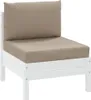 vidaXL Cuscino Pallet 2 pezzi Taupe tessuto Oxford Anteprima dell’immagine prodotto 3