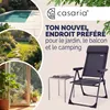 CASARIA® Lot de 4x Chaises de Jardin Pliantes en Aluminium Voir les images du produit 2
