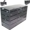 Mülltonnenbox Mülltonnenverkleidung 3er 240L Müllbox Produktbild-Vorschau 1
