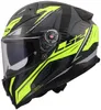 LS2 FF811 Vector II Carbon Savage Helm, schwarz/gelb, 3XL Produktbild-Vorschau 6