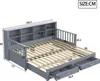 Flieks Tagesbett Daybed Schlafsofa 90x190cm mit Ausziehbett Produktbild-Vorschau 7