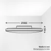 Briloner LED Deckenlampe Ø36cm Rund 24W 2550lm 3000K Produktbild-Vorschau 8