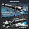 LED Taschenlampe Aufladbar, Extrem Hell Zoombares Produktbild-Vorschau 7