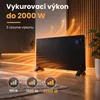 EXTRALINK Glass Panel Heater, Sklenený elektrický radiátor Náhľad obrázku produktu 4