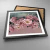 Gerahmtes Poster - Schwarzer Rahmen - Blumen Schmetterling Produktbild-Vorschau 3