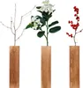 Wandpflanzer aus Holz, Bauernhaus-Wandvase, rustikale Produktbild-Vorschau 2