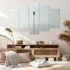 Bild auf Leinwand - Leinwandbild - 5 Teile - Leiter Himmel Produktbild-Vorschau 7