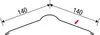 Weckman Firstblech 100 x 31,2 cm anthrazit Produktbild-Vorschau 3