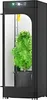 A smart grow box with a green plant inside. Voir les images du produit