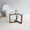 Skye Decor, Miro - Walnut, Couchtische, Nussbaum, Glas, 75 Produktbild-Vorschau 3
