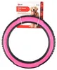 Flamingo Hundespielzeug Ring Schaumstoff rosa/schwarz, Produktbild-Vorschau 3