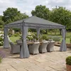 4er-Set Seitenwand für Pergola Cadiz, Ersatzseitenwand Produktbild-Vorschau 1