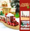 2Pcs Treno di Natale Decorazione Decorazione da tavolo di Anteprima dell’immagine prodotto 2