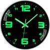 Wanduhr, Küchenuhr, Leuchtend Wanduhr, Modern Wanduhr, ohne Produktbild-Vorschau 1