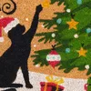 Zerbino natalizio BRUBAKER - Gatto di Natale - Zerbino Anteprima dell’immagine prodotto 6