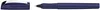 A blue metallic rollerball pen with its cap off, showing the writing tip. Anteprima dell’immagine prodotto