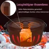ACXIN Dutch Oven Set 11-teilig Holzkiste Kochtopf Produktbild-Vorschau 3