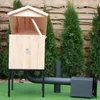 Räucherkammer Räucherei Holz 50x50x50 cm Imprägniert Produktbild-Vorschau 6