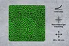 MuchoWow® Mauspad Mousepad Leopard - Grün - Muster 20x20 cm Produktbild-Vorschau 2