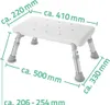 RIDDER Stolička do vane biela 150 kg A0102601 Náhľad obrázku produktu 10